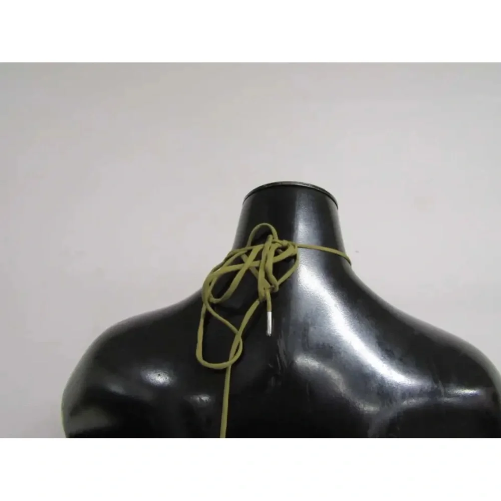 NWT Magali Pascal Fenix Halter criss cross strappy tie crop top tank Moss green - Picture 12 of 13